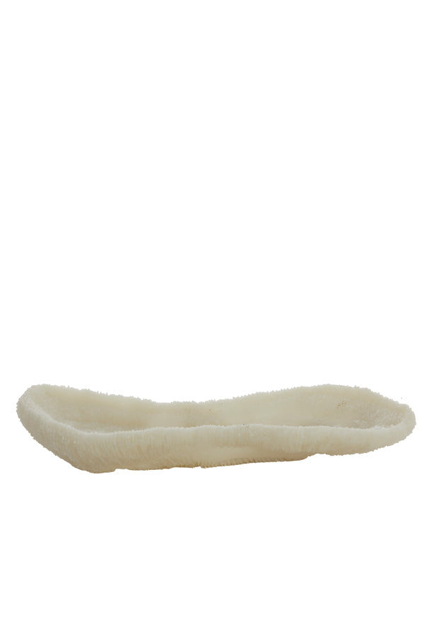 Ornament 14,5x5,5x3 cm CORAL cream