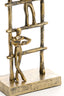 Ornament 19x4x41 cm COLLIO antique bronze
