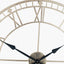 Antique Gold Metal Round Wall Clock