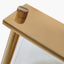 Gold Square Framed Standing Table Clock