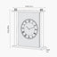 Gold Square Framed Standing Table Clock