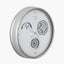 White and Silver Metal Working Cog Wall Clock