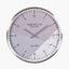 Silver Metal Printed Face Wall Clock