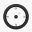 Newborough Burr Wood Effect Round Wall Clock