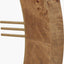 Newborough Burr Wood Effect Round Wall Clock