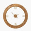 Newborough Burr Wood Effect Round Wall Clock