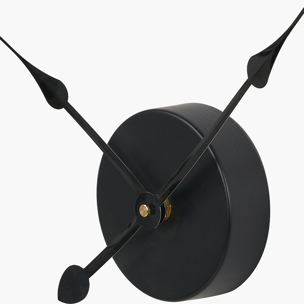 Vermont Light Walnut Wood Veneer Round Wall Clock