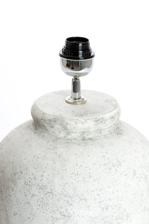 Lamp base 30x55 cm VESUVIUS light grey