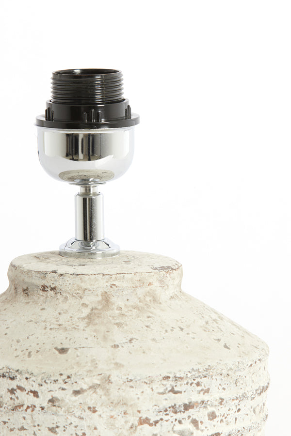 Lamp base 20x30 cm TOBA small antique grey