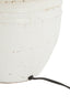 Lamp base 25x35 cm TOBA medium antique white