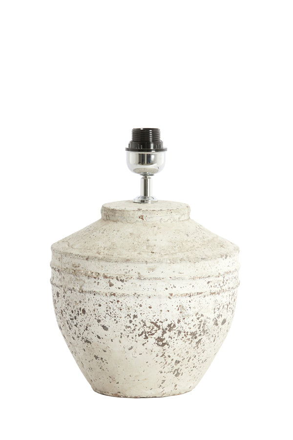 Lamp base 25x35 cm TOBA medium antique grey