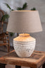 Lamp base 25x35 cm TOBA medium antique grey