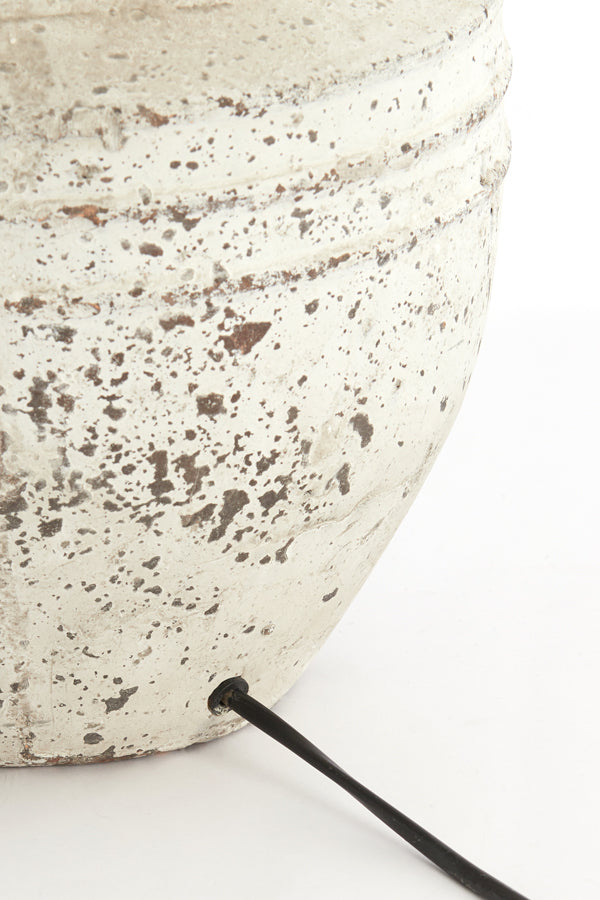 Lamp base 25x35 cm TOBA medium antique grey