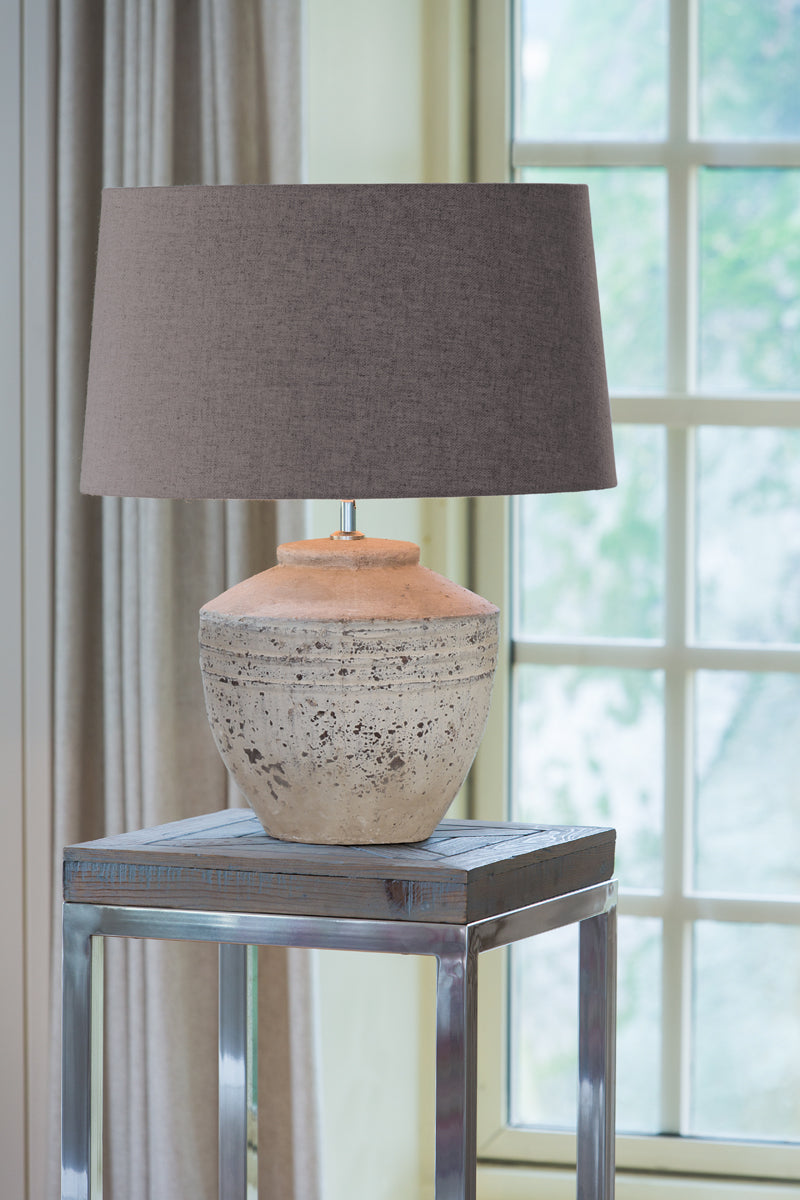 Lamp base 30x40 cm TOBA large antique grey