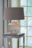 Lamp base 30x40 cm TOBA large antique grey