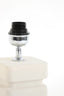 Lamp base 12,5x12,5x24,5 cm AMTA ceramics cream