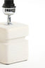 Lamp base 12,5x12,5x24,5 cm AMTA ceramics cream