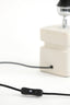 Lamp base 12,5x12,5x24,5 cm AMTA ceramics cream