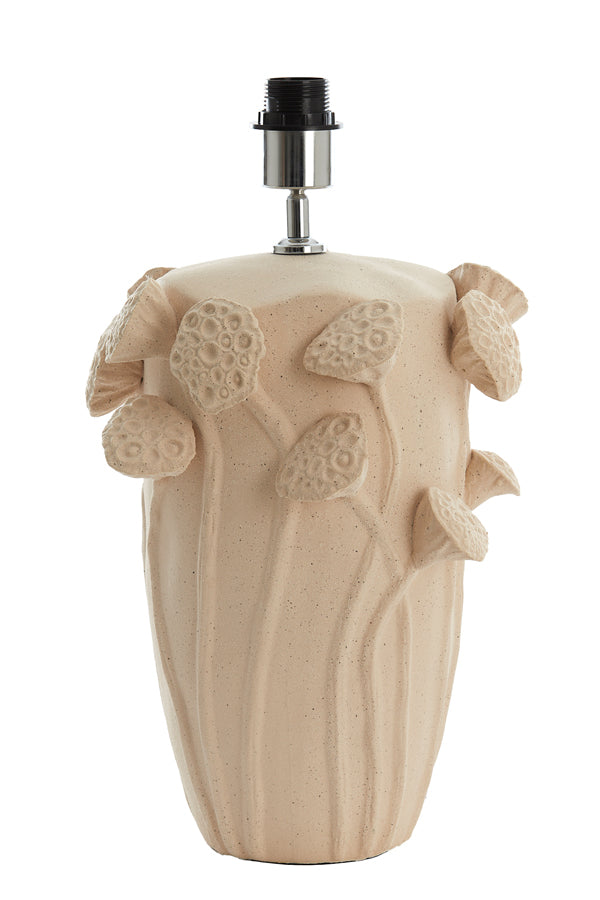 Lamp base 28,5x27,5x36,5 cm LAVCI ceramics matt cream