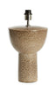 Lamp base 26x34,5 cm YASUR ceramics cream+black