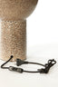 Lamp base 26x34,5 cm YASUR ceramics cream+black