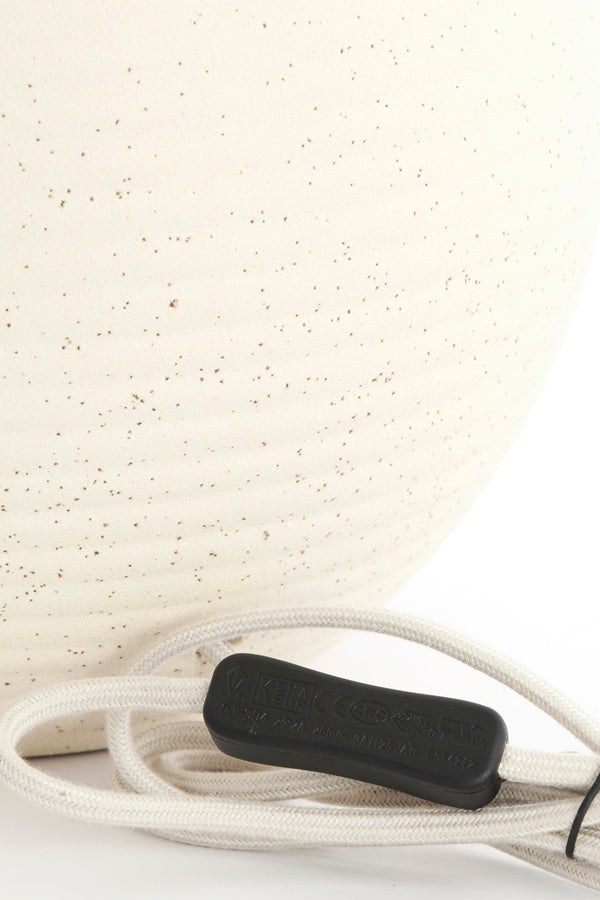 Lamp base 28,5x52 cm ULLOA ceramics matt cream