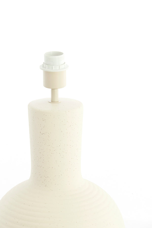 Lamp base 28,5x52 cm ULLOA ceramics matt cream