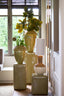 Lamp base 28,5x52 cm ULLOA ceramics light brown+cream