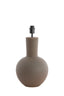 Lamp base 28,5x52 cm ULLOA ceramics matt dark brown