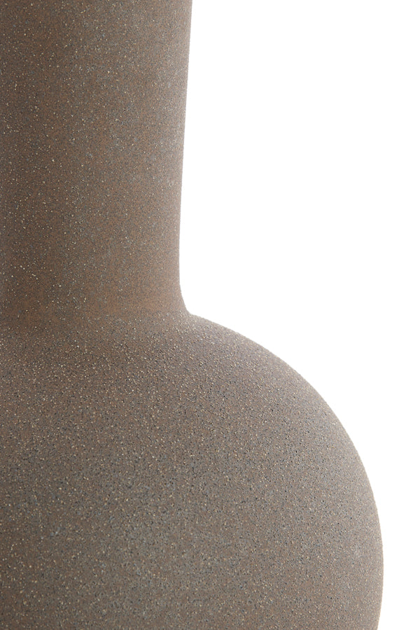 Lamp base 28,5x52 cm ULLOA ceramics matt dark brown