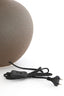 Lamp base 28,5x52 cm ULLOA ceramics matt dark brown