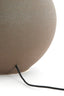 Lamp base 34x62 cm ULLOA ceramics matt dark brown