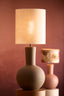 Lamp base 34x62 cm ULLOA ceramics matt dark brown