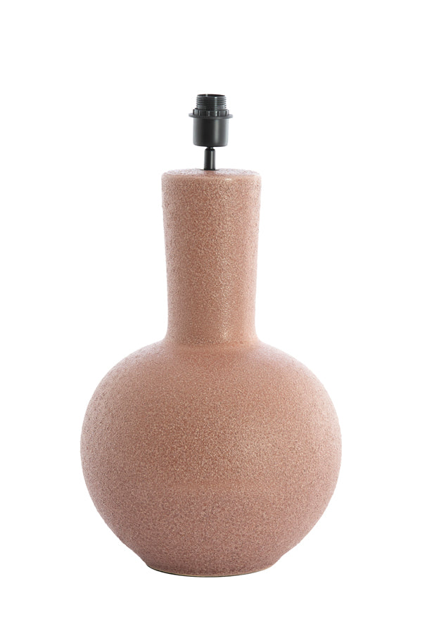 Lamp base 34x62 cm ULLOA ceramics dark old pink