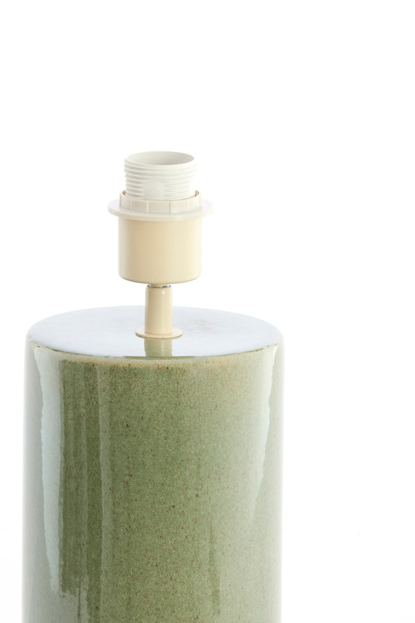 Lamp base 14x44 cm FRANIA ceramics mint green-green