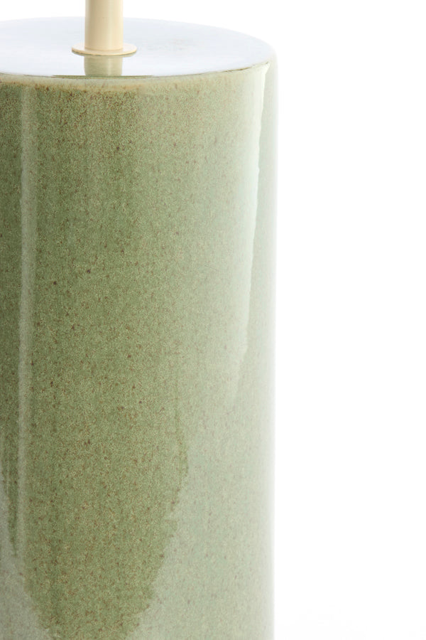 Lamp base 14x44 cm FRANIA ceramics mint green-green