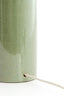 Lamp base 14x44 cm FRANIA ceramics mint green-green