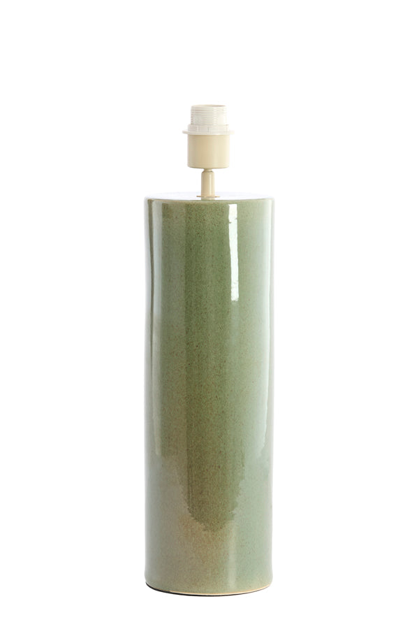 Lamp base 14x52 cm FRANIA ceramics mint green-green