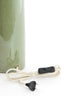 Lamp base 14x52 cm FRANIA ceramics mint green-green
