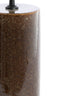 Lamp base 14x52 cm FRANIA ceramics dark brown