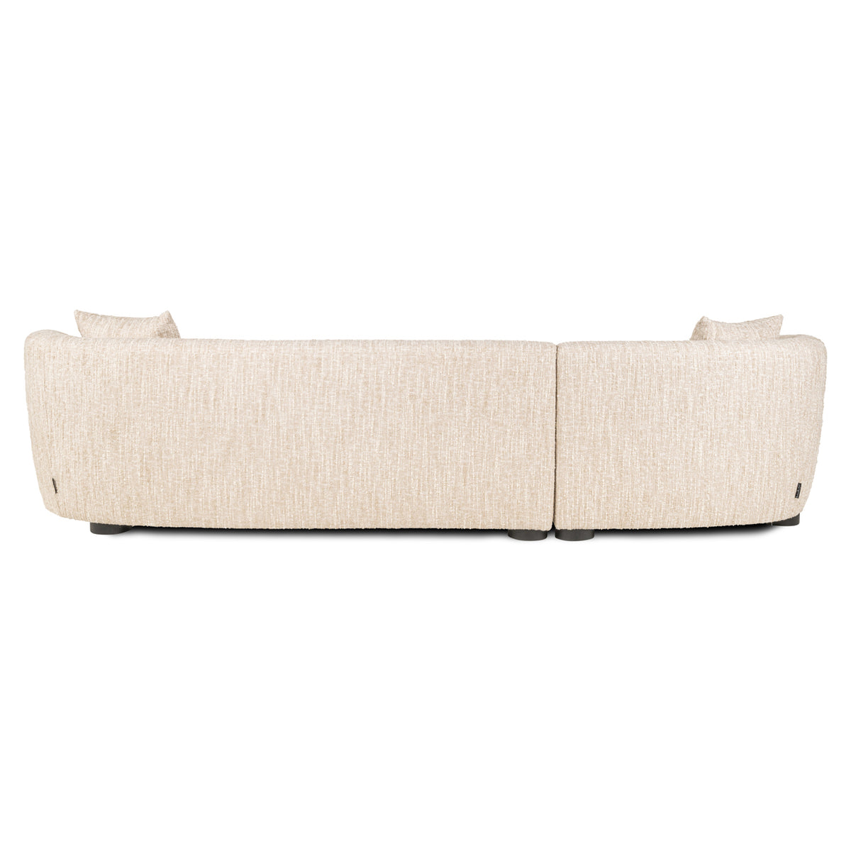 Sofa Pandora beige angora lounge left