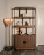 Display cabinet Windsor walnut