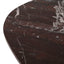 Coffee table Orchid burgundy