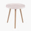 Halston Blush MDF & Natural Pine Wood Round Table K/D