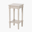 Heritage Putty Pine Wood Accent Table