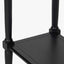 Heritage Black Pine Wood Console Table