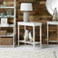 Heritage Elizabeth White Pine Wood Oblong Console K/D