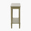 Heritage Olive Pine Wood Console Table