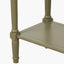 Heritage Olive Pine Wood Console Table