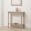 Heritage Putty Pine Wood Console Table